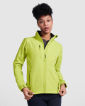 Naiste softshell jakk NEBRASKA WOMAN, erksalt roheline
