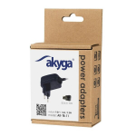 S&uuml;learvuti laadija Universal adapter Akyga AK-TB-11 9V / 1A 9W 5.5 x 2.1 mm 1.5 m