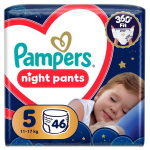 Pampers Night Pants p&uuml;ksm&auml;hkmed, 5, 46 tk.
