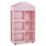 Costway Montessori laste riiul 116 cm ,roosa