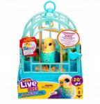 Interaktiivne lemmikloomam&auml;nguasi Little Live Pets &bdquo;My Really Real Bird & Cage Indie&ldquo; &ndash; elutruud helid, liikuv nokk, kaasaskantav puur