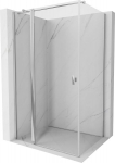 Mexen Mist T hinged du&scaron;ikabiin 85 x 95 cm, l&auml;bipaistev, kroom - 8A4T-085-095-01-00