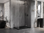 Mexen Lunar T avanev parempoolne du&scaron;inurk 140 x 80 cm, l&auml;bipaistev, harjatud gun gray - 834T-140-080-66-00-P