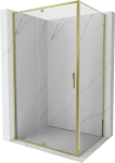 Mexen Exo p&ouml;&ouml;rduva du&scaron;inurgaga kabiin 135 x 75 cm, l&auml;bipaistev, kuldne - 819-135-075-50-00