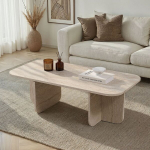 Diivanilaud Akira Travertine, 120x60x41 cm, liivav&auml;rvi