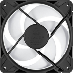 Arctic Korpuse ventilaator P12 Pro Reverse A-RGB ACFAN00322A, 120mm, 124m&sup3;/h, 3000RPM, FDB, 4-pin, must