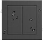 Gira Senic Friends of Hue Smart Switch Outdoor Black