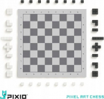 Pixio 70 det. magnetilised ehitusklotsid Pixel Art Chess