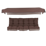 Padi kiigele varikatusega Patio Milano, 175x108 cm, pruun