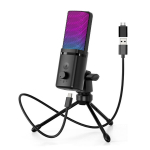 Mikrofonas su RGB ap&scaron;vietimu ir USB jungtimi M160