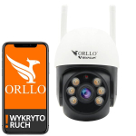 V&auml;listingimustes t&ouml;&ouml;tav Wifi Ip-kaamera Orllo Z16 3mp, p&ouml;&ouml;ratav alarmifunktsiooniga