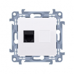 Simon 10 Arvutipesa Rj45 Cat.5e Valge