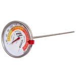 Terasest suitsukoja termomeeter koos sondiga 33 cm Orion