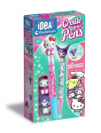 Loovkomplekt Clementoni Hello Kitty & Kuromi "Tee-ise" pastapliiatsite vabrik, alates 6. eluaastast