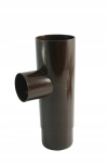 Marley 87&deg; tee vihmaveetorude jaoks 75/53 mm, pruun