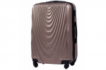 Keskmine kohver Wings 304, M, helepruun