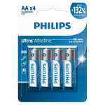 PHILIPS Patareid LR6 / AA Ultra Alkaline - 1,5 V - 4-pakendi