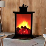Home&Living kaminaefektiga lamp