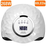 UV LED k&uuml;&uuml;nelamp manik&uuml;&uuml;ri ja pedik&uuml;&uuml;ri jaoks LIVMAN SUN Y13, 248W