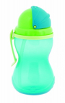 Joogipudel k&otilde;rrega CANPOL 12+ kuud 370 ml 56/113, sinine