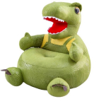 Laste puhv / tugitool - roheline DINO