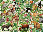 Pusle Ravensburger Džungel, 2000 tk
