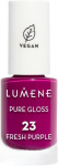 K&uuml;&uuml;nelakk Lumene Pure Gloss 23 Wild Purple, 5 ml