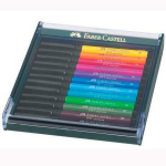 Pintsel-pliiats Faber-Castell PITT 12tk/pk heledad toonid