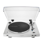 Audio Technica automaatne plaadim&auml;ngija AT-LP3XBTWH rihm&uuml;lekanne, valge