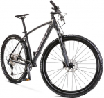 Jalgratas Romet Mustang M8 29" 2023, must, Raami suurus 21"