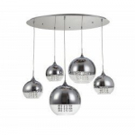Rippvalgusti Maytoni Modern Fermi P140-PL-170-5-N Nikkel