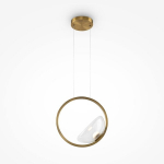 Maytoni Moodne rippvalgusti Lunare MOD327PL-L5BS3K Messing