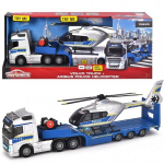MAJORETTE Grand Volvo Zestaw Policyjny Policja 35cm, Native