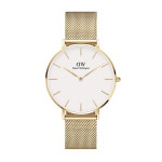 Daniel Wellington Petite 36 Evergold unisex k&auml;ekell