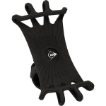 Silikoonist telefonihoidja Dunlop, must