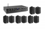 Heliv&otilde;imendis&uuml;steem Power Dynamics PV260BT 100 W ja Power Dynamics BGO30 k&otilde;larite komplekt sise-/v&auml;listingimustes 3" 240 W must &ndash; 8 k&otilde;larit