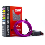 EinParts LED valgusriba auto kaunistamiseks 24V - pikkus 3M, v&auml;rvus Lilla