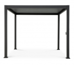 Aluminiowa pergola 3x3m antratsiit, reguleeritav katus