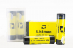 Aku Listman IMR 18650 3,7V 3500mAh 30A, 2 tk