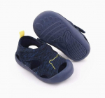 Laste kerged ja pehmed sandaalid, karu mustriga, merev&auml;e sinine