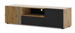 TV kapp Akl Furniture Auris, must/pruun