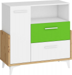 Kummut Meblocross Hey 07, valge/roheline