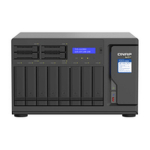 V&auml;line k&otilde;vaketas NAS V&otilde;rgusalvesti Qnap TVS-H1288X-W1250-16G Must
