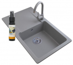 Valamu k&ouml;&ouml;gisegisti Granitan komplekt