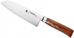 Tamahagane SAN Brown Santoku nuga 17.5cm