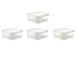 Hermeetilised purgid koos kaanega, 4 tk., 4 pakuotės * 350 ml