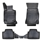 Auto kummimatid mustad 3D RIZLINE BMW 3 G21 Touring (2019-2026)