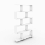 Eraldiseisev riiul Kalune Design Nilufer, valge