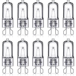 G9 halogeenlambid 25W, 230V, 10-pakk 25W