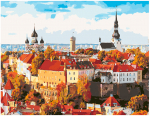 Maalimiskomplekt numbrite j&auml;rgi, Tallinn 3 40x50
